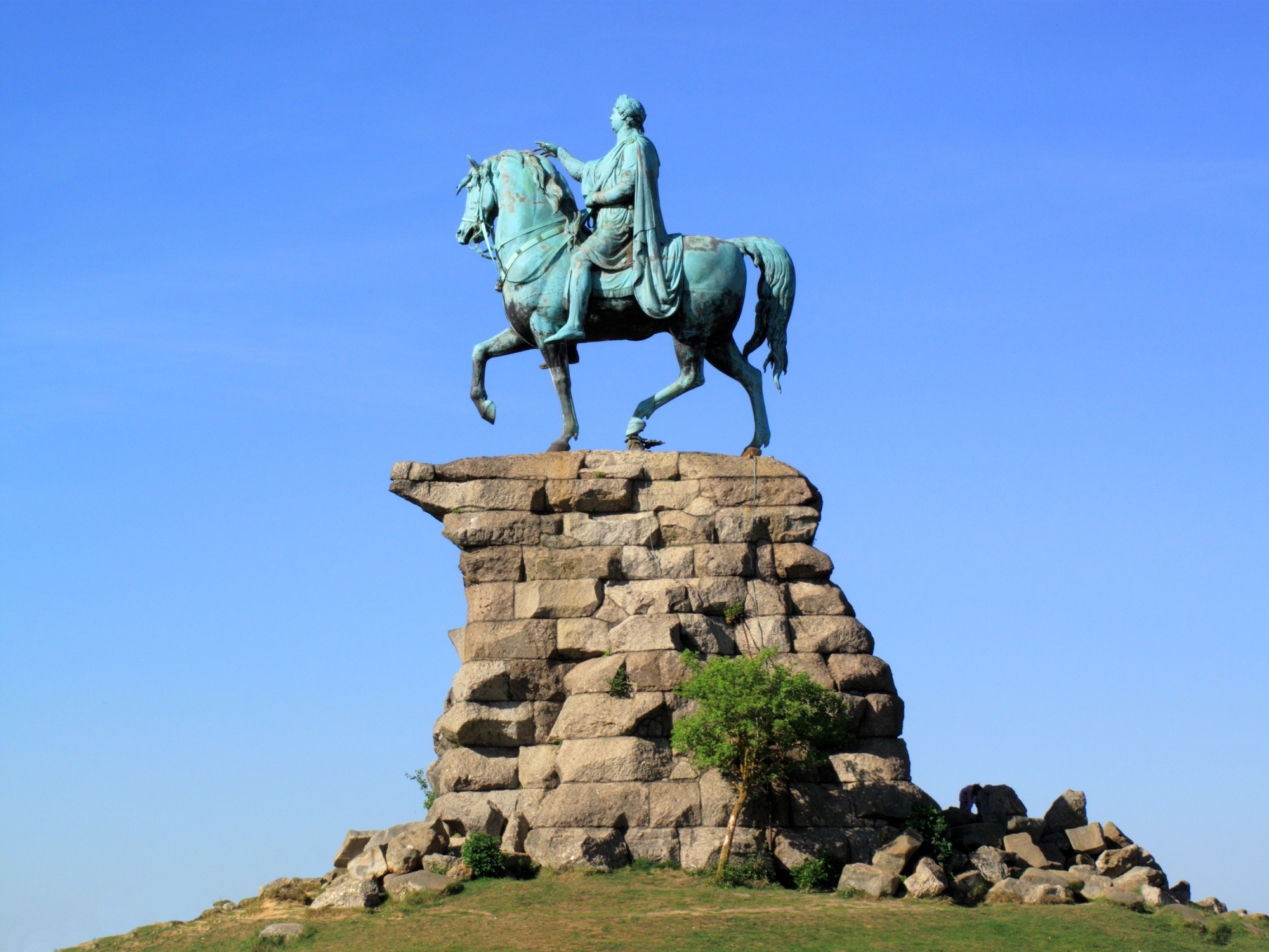 Памятник коню Кинг Джордж Иерусалимский