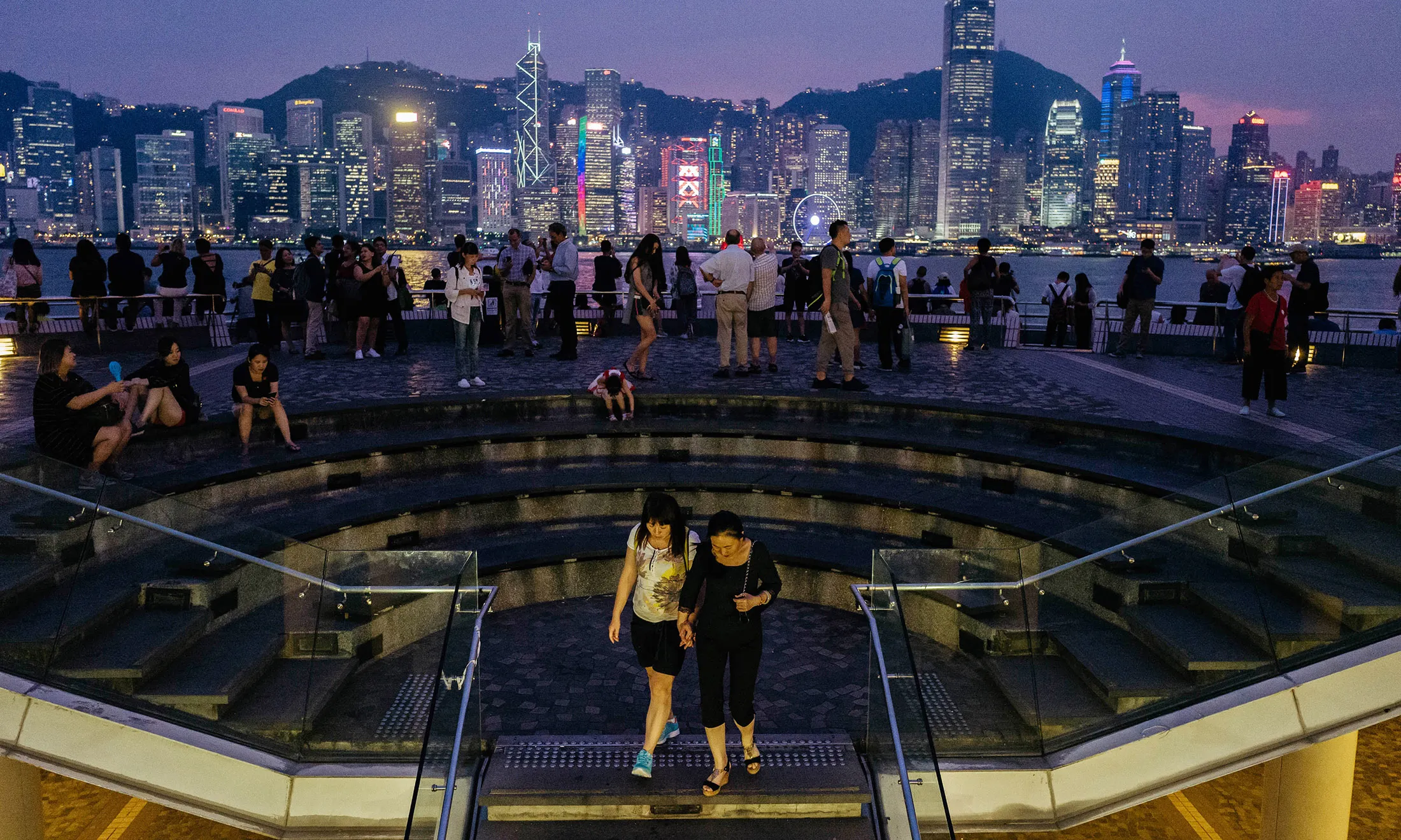 HONG Kong skyline