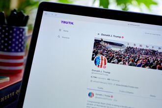 Truth Social As Trump's Social Media Company Approved To Go Public