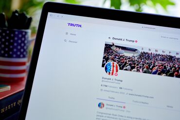 Truth Social As Trump's Social Media Company Approved To Go Public