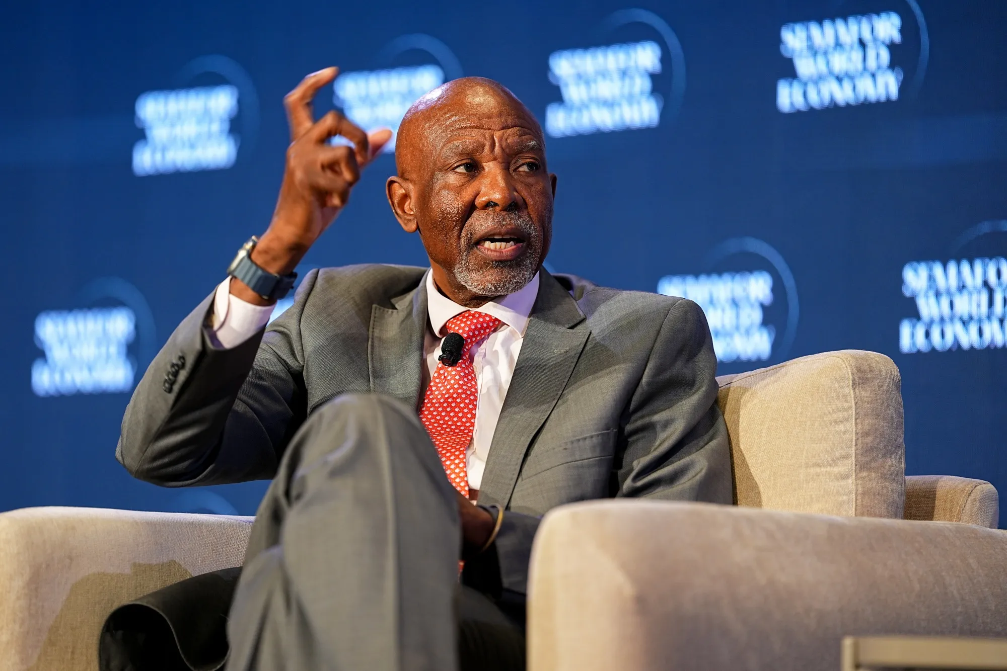 South Africa’s central bank Governor Lesetja Kganyago