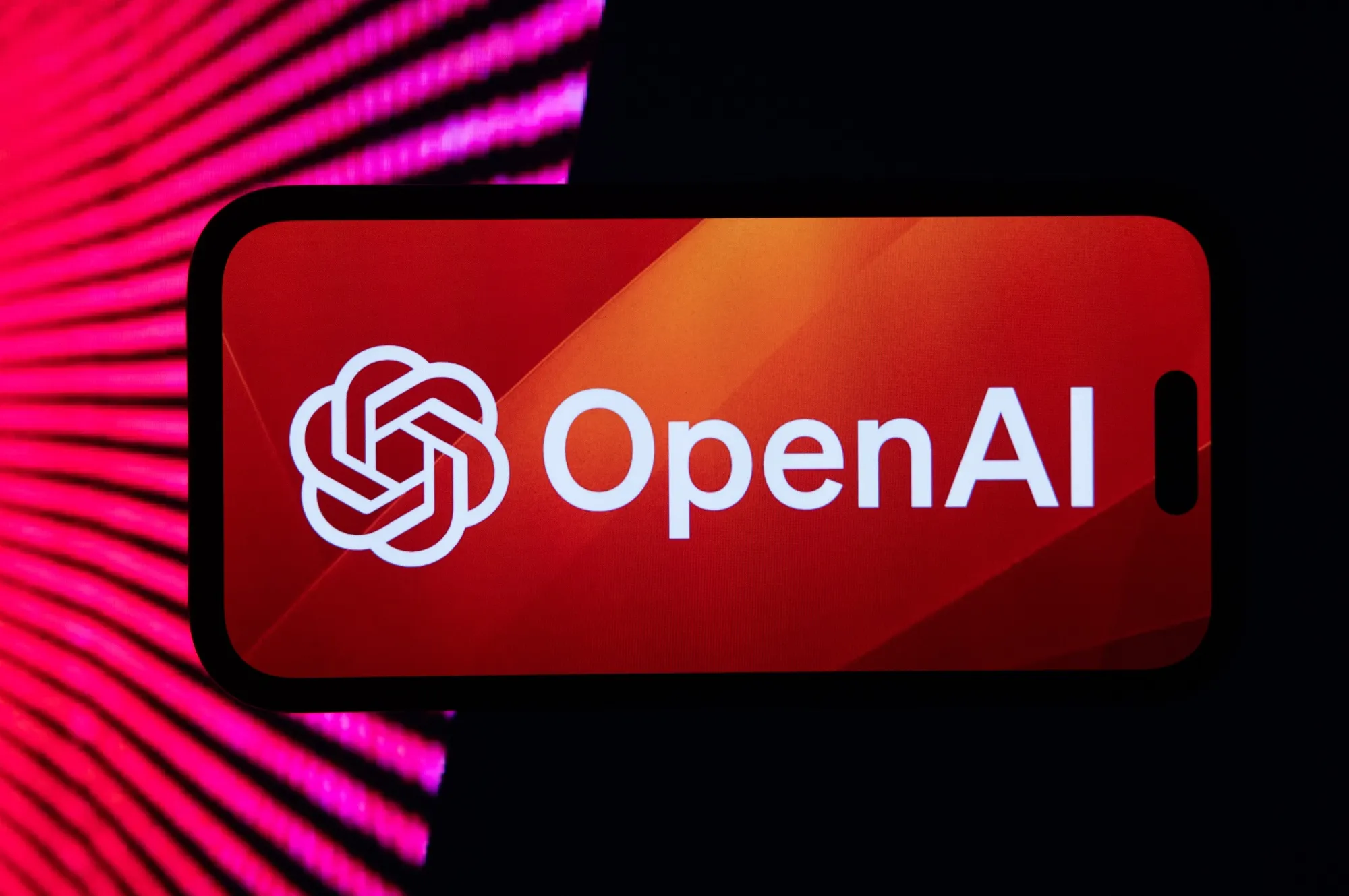 El logo de OpenAI.