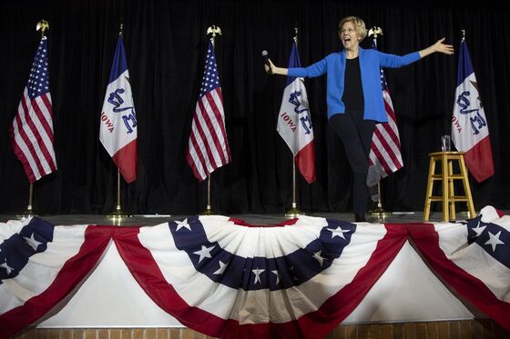 Warren Starts 2020 Bid, Vows to End System `Rigged' by Rich