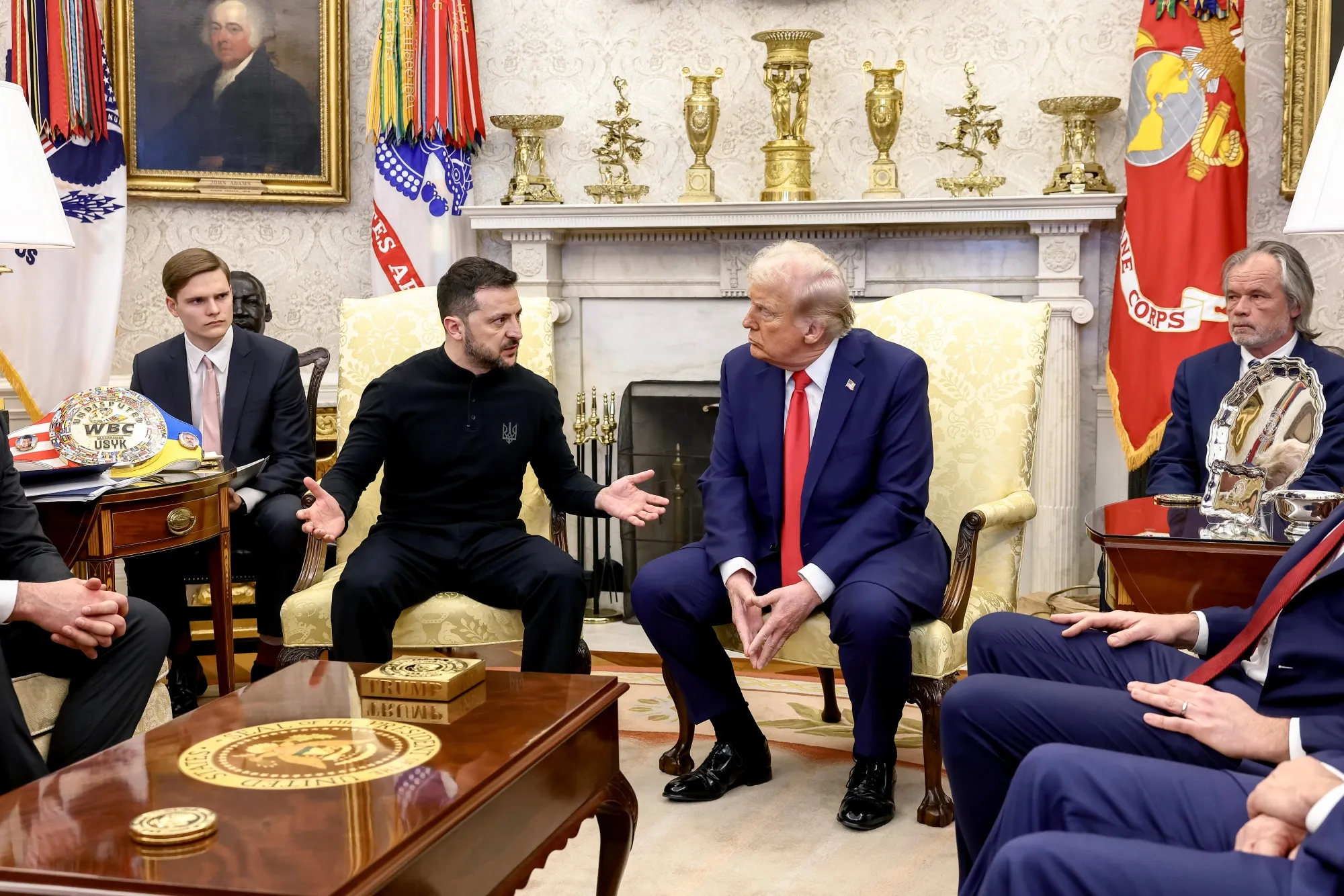 President Trump Meets Ukrainian President Zelenskiy At White House