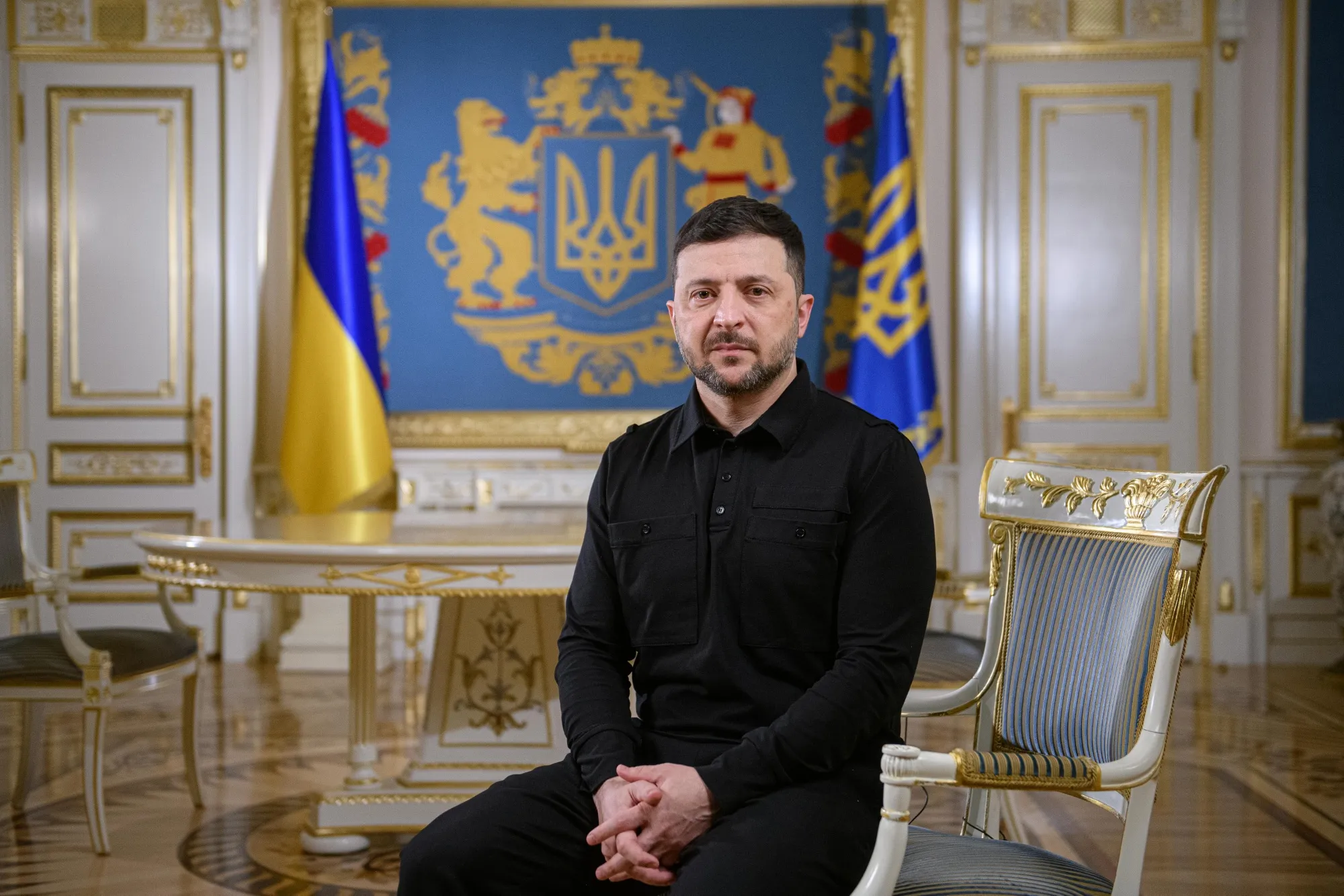 Ukrainian President Volodymyr Zelenskiy in Kyiv, on Nov. 12.