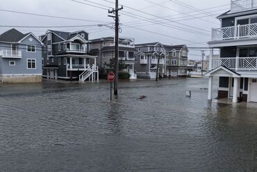 Coastal Flooding Hits Jersey Shore Amid Powerful Nor'easter