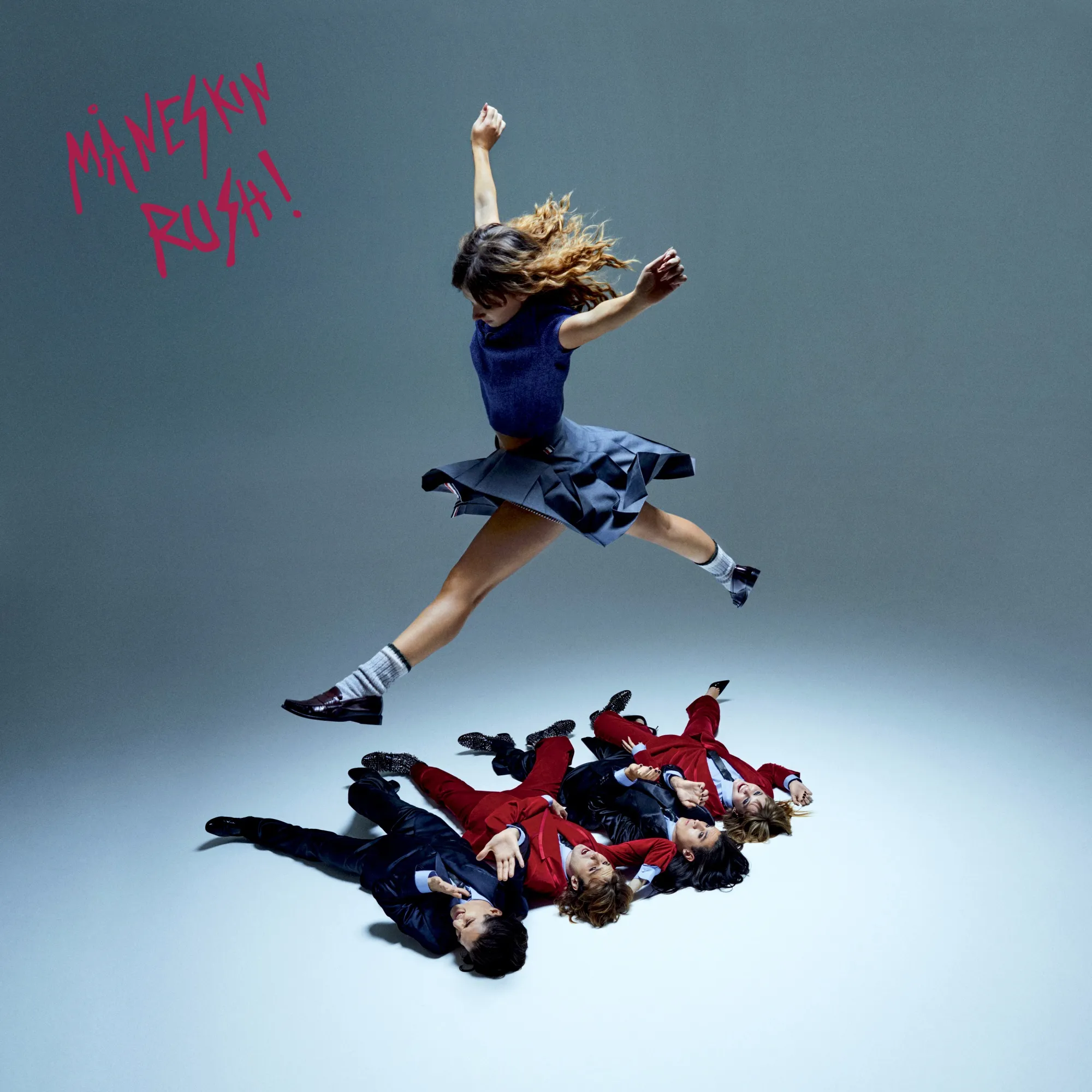 This cover image released by Arista/Sony Music Latin shows "Rush!" by Maneskin. (Arista/Sony Latin via AP)