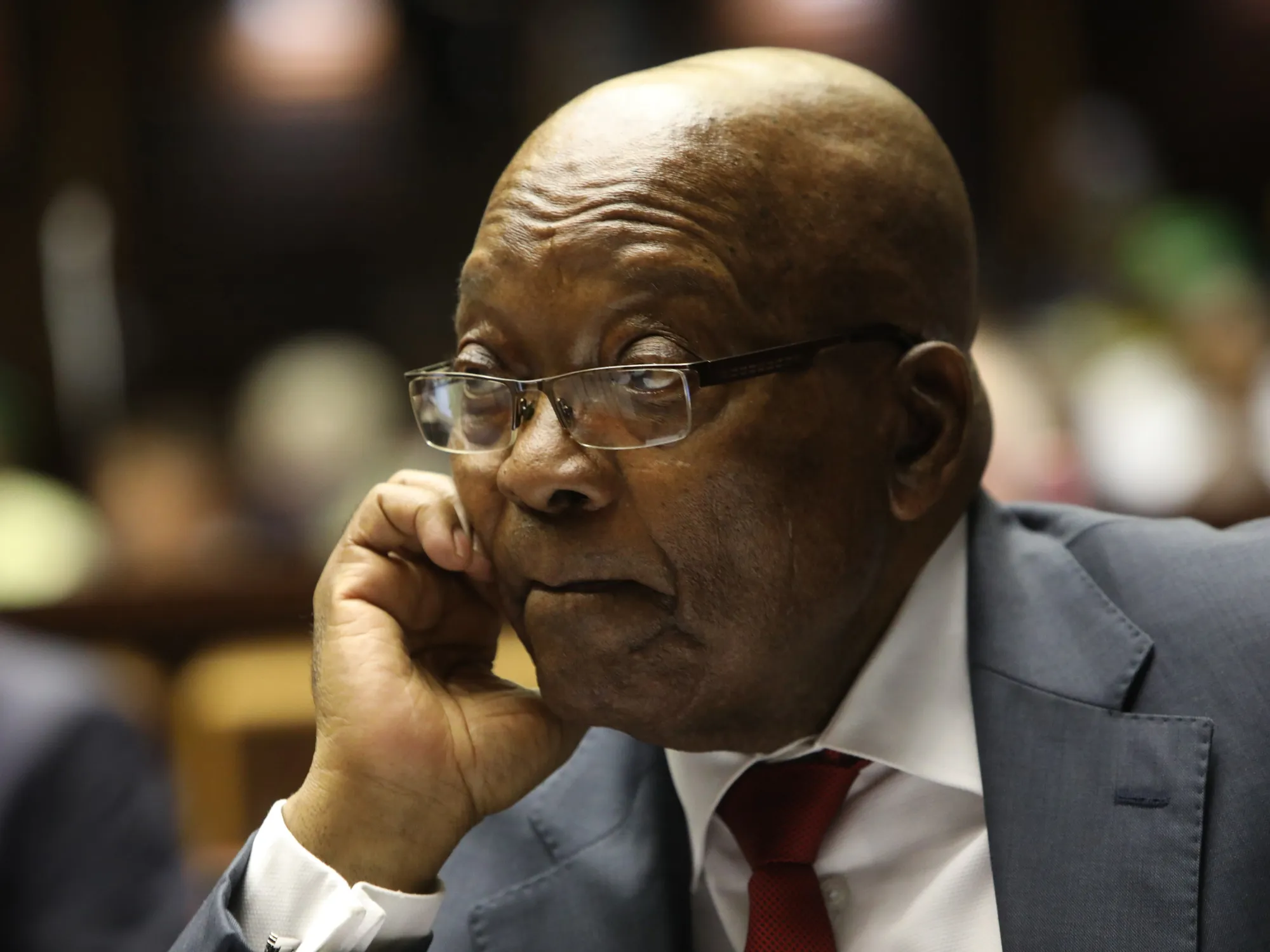 Zuma in court on May 20.