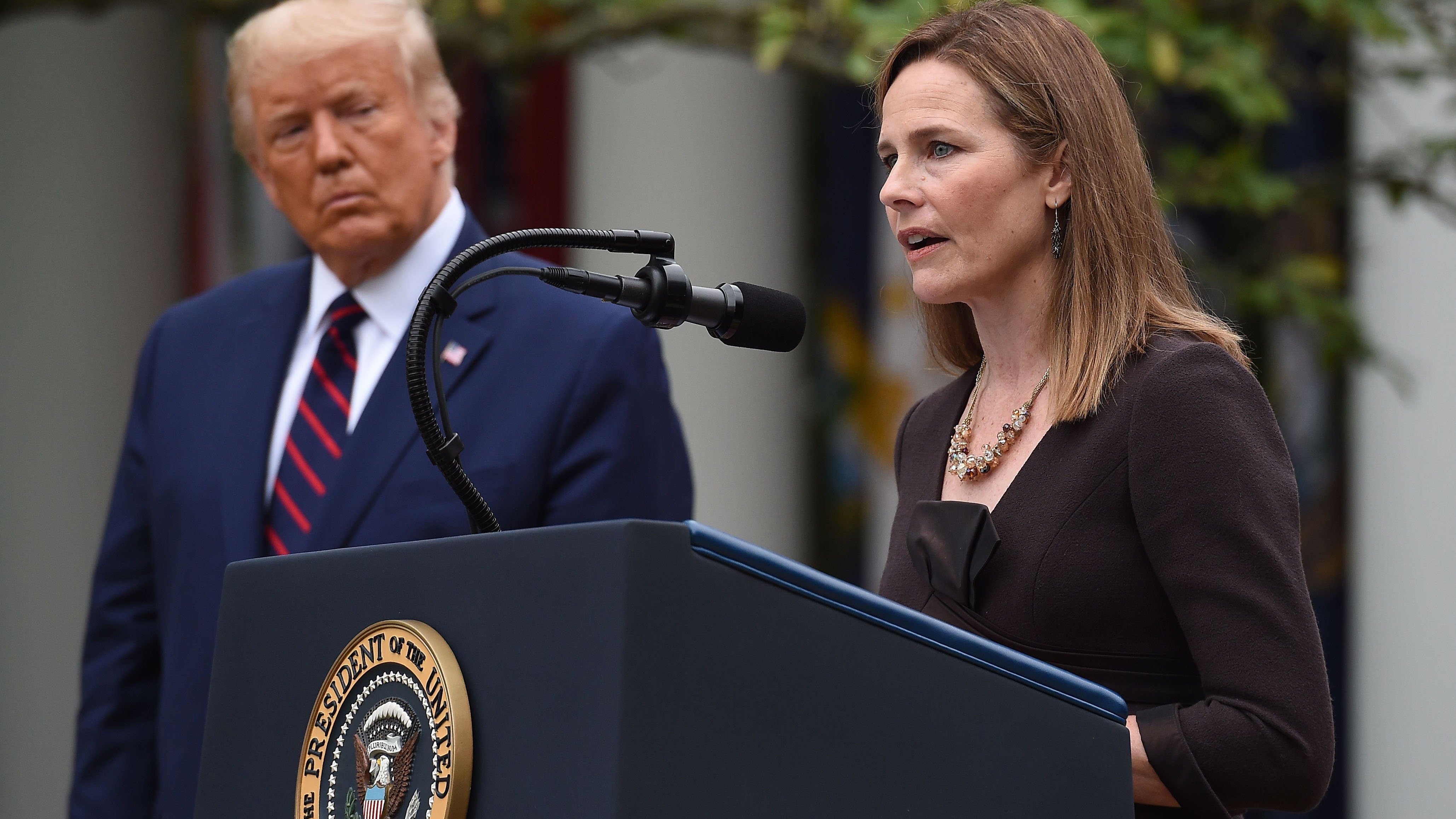 Amy Coney Barrett Picked by President Trump for Supreme Court
