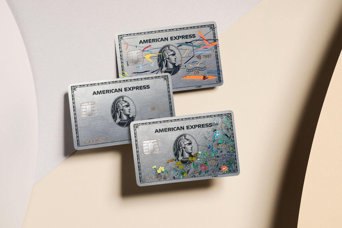 AmEx (AXP) Redesigns 695aYear Platinum Credit Card With Mehretu