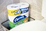 Procter & Gamble Co. Charmin brand toilet paper.