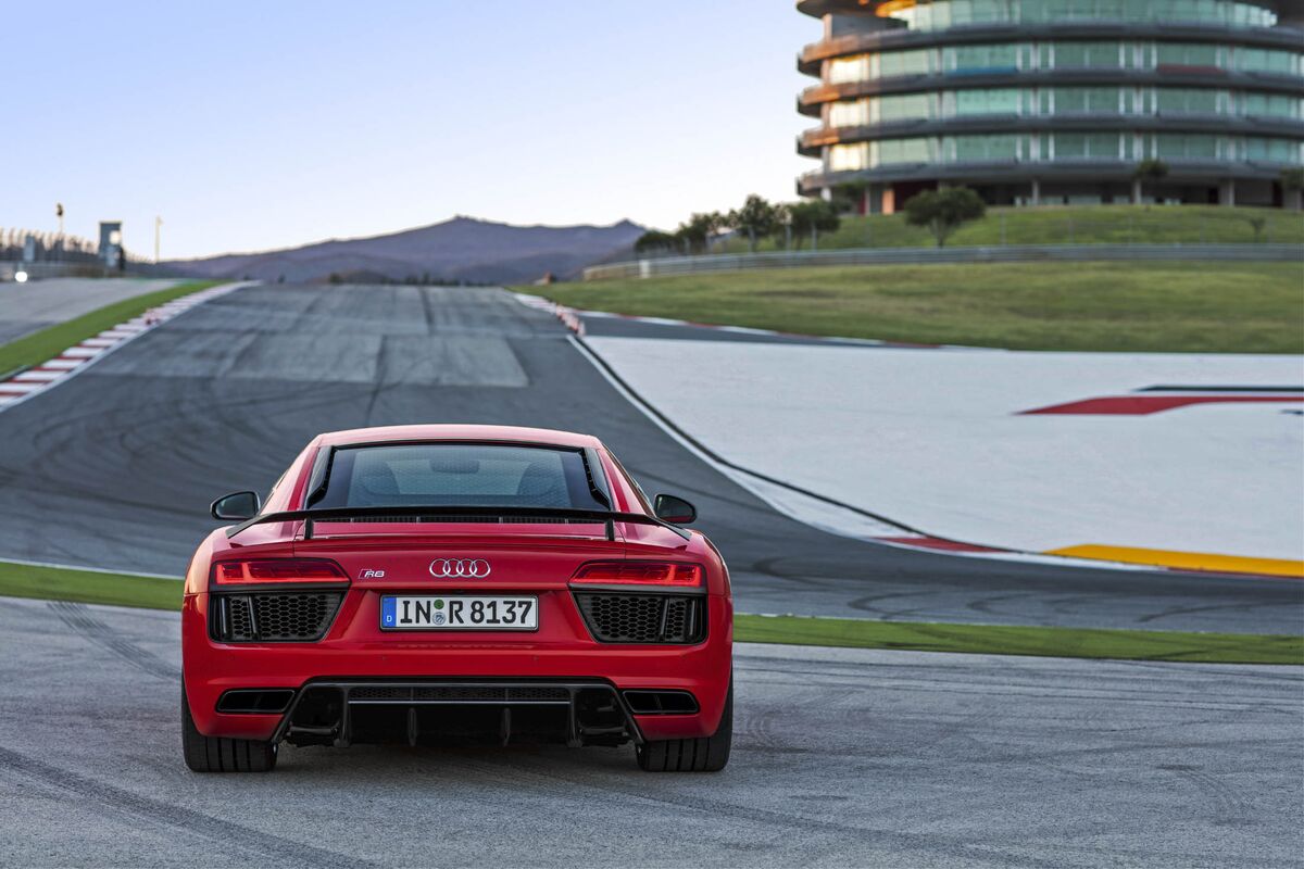 audi r8 track car