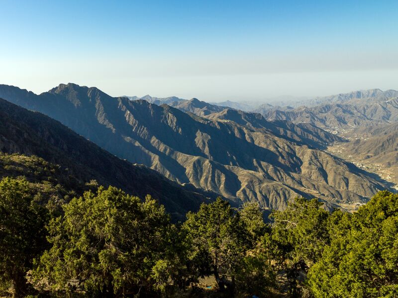 Landscapenear rijal alma traditional village, Rijal Almaa Province, Rijal Alma, Saudi Arabia