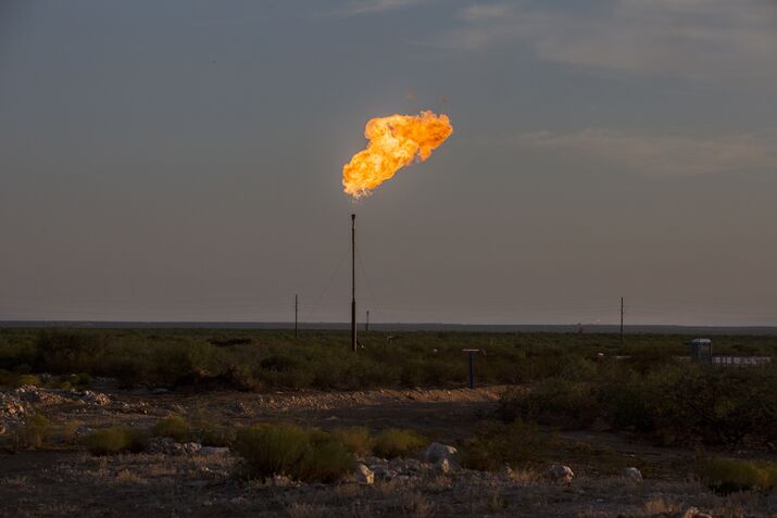 Flares As Natural Gas Tumbles After 'Momentum Killer' U.S. Storage Gain