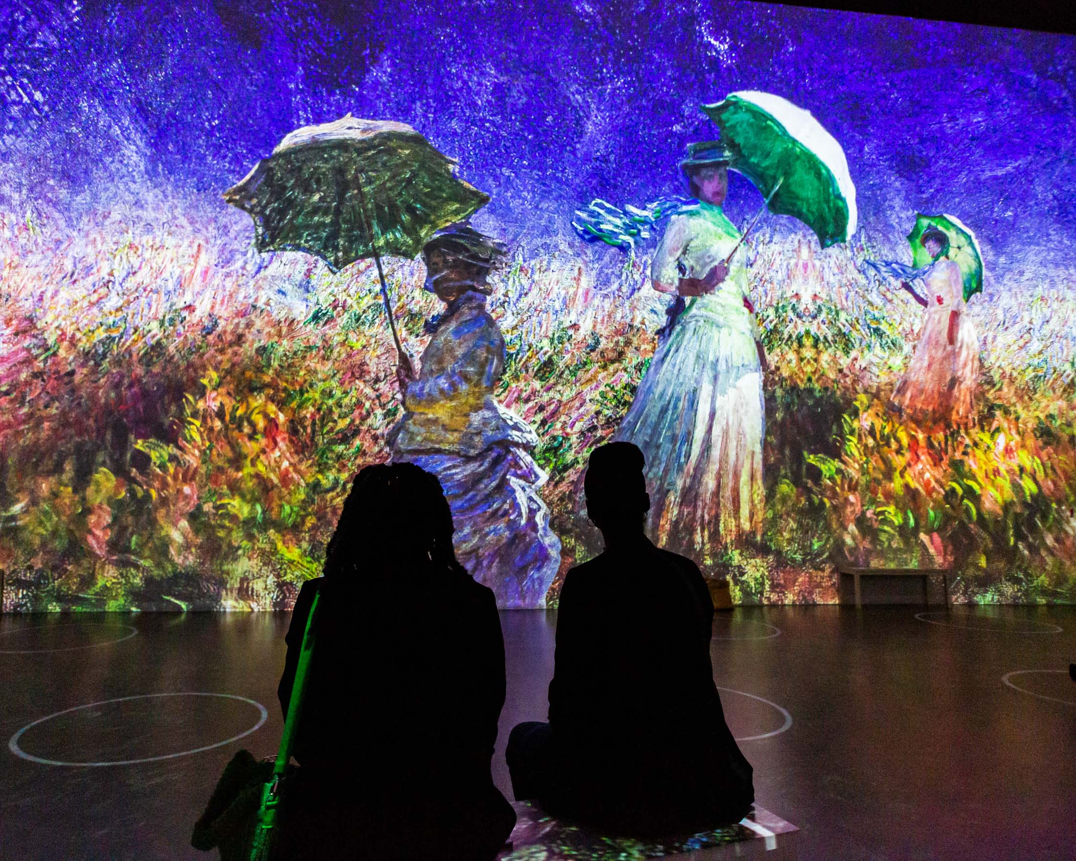 Enjoy vibrant colours under the Umbrella Sky Project at Toronto's