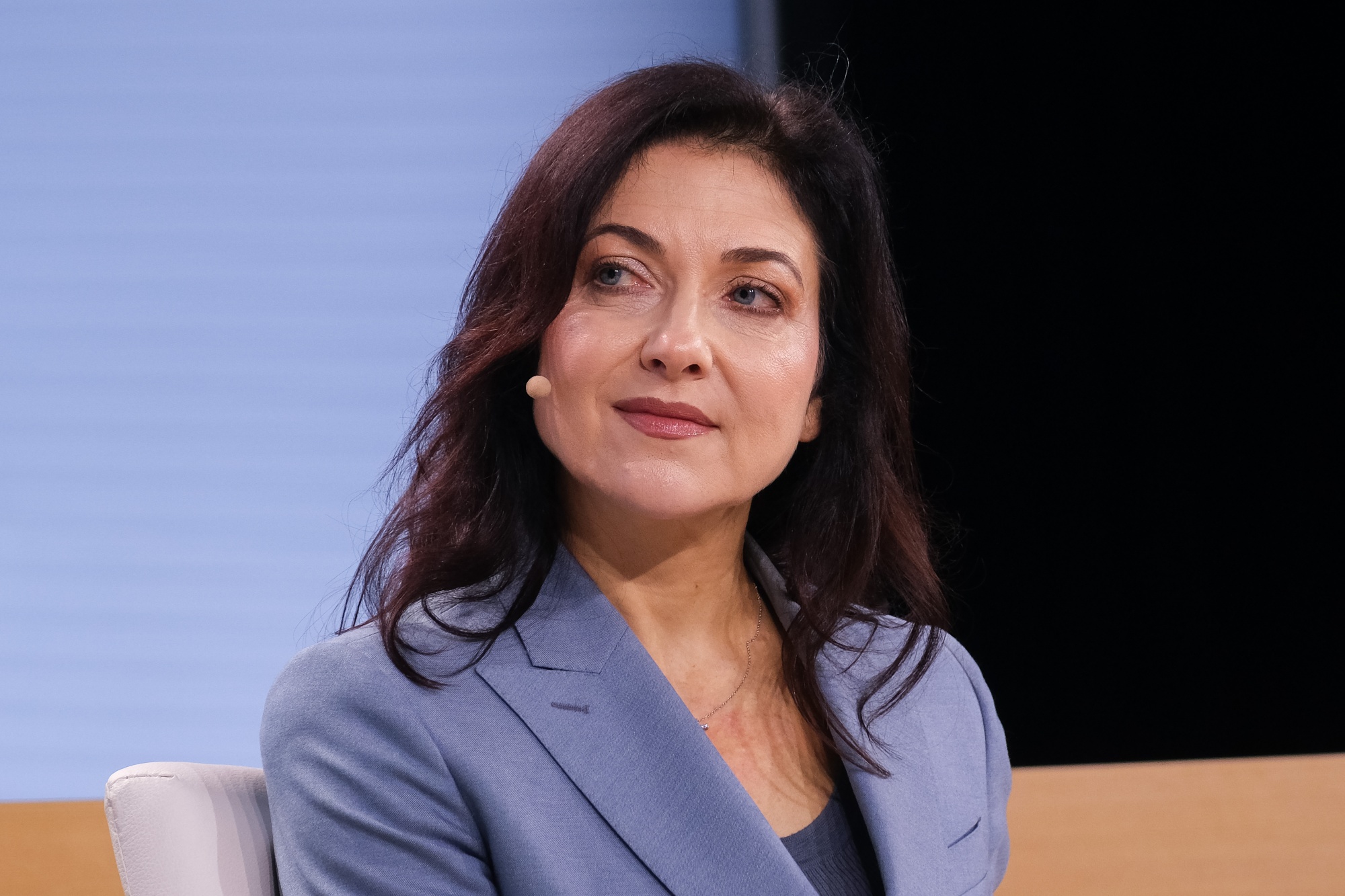 Katherina Reiche, Germany's economy and energy minister, at the CERAWeek by S&P Global conference in Houston, Texas, US, on Tuesday, March 24, 2026. The event convenes more than 10,000 participants from over 2,350 companies across 89 countries for dialogue on the agenda ahead as the world enters a new era of energy transition. Photographer: F. Carter Smith/Bloomberg
