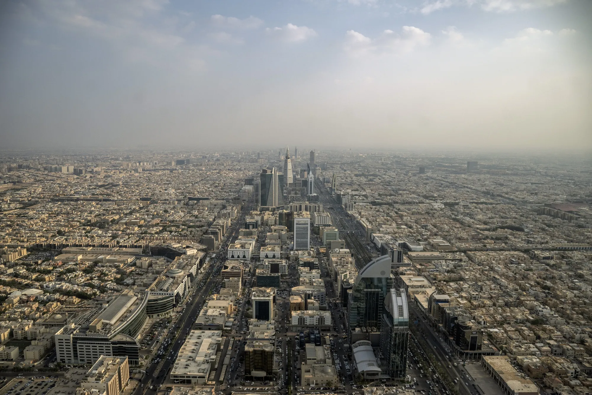 The Skyline of Riyadh.