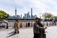 General Views of Shanghai as China's Export Machine Struck With at Least 54% Trump Tariffs