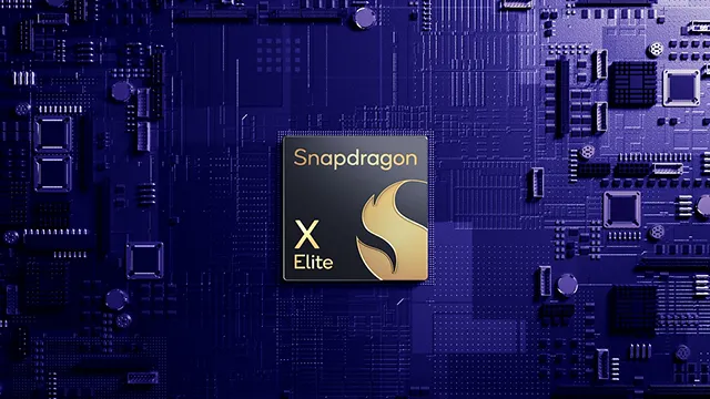 Snapdragon X chip.