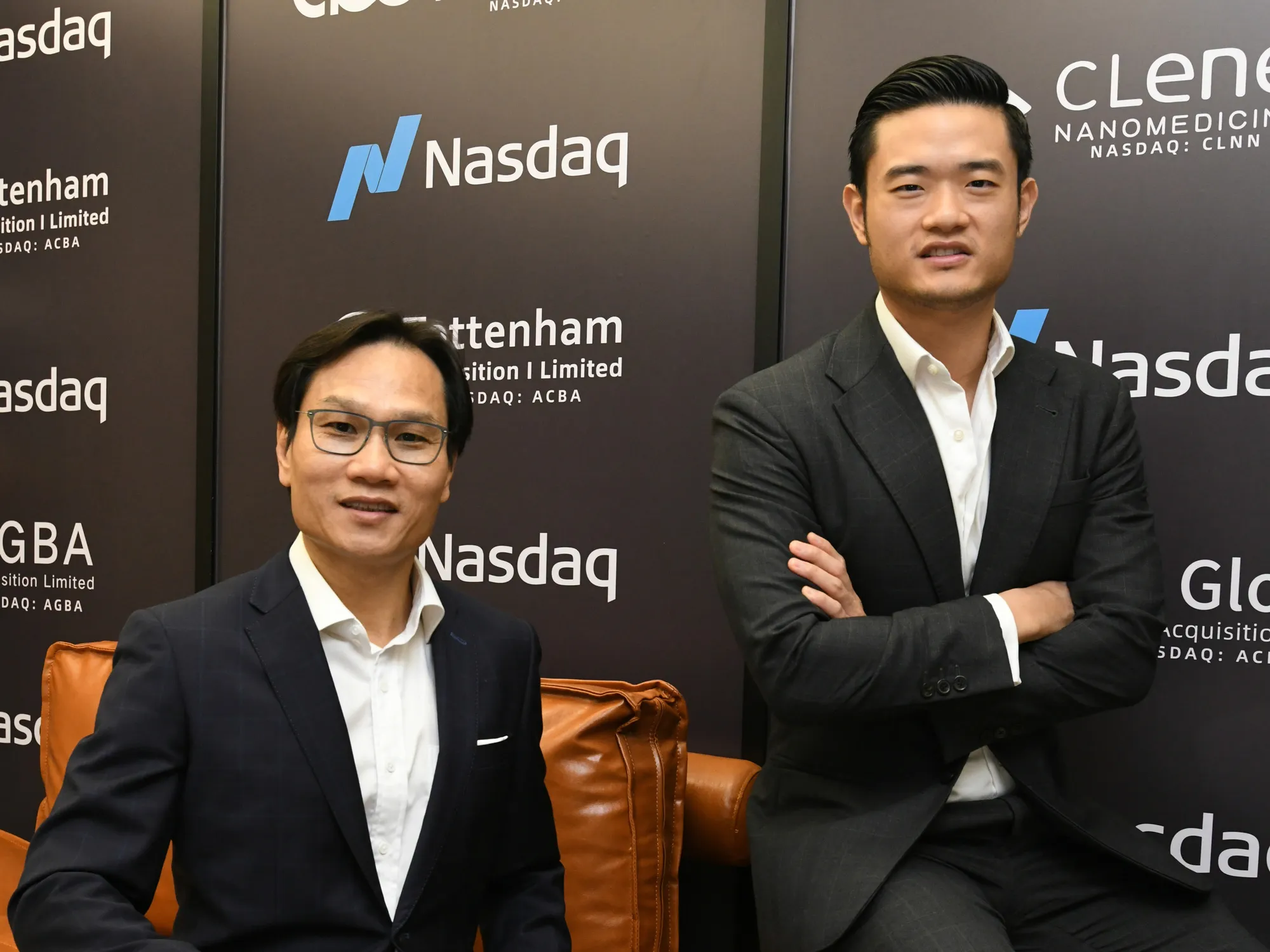 Jason Wong Kon-man, left, and Eugene Wong.
