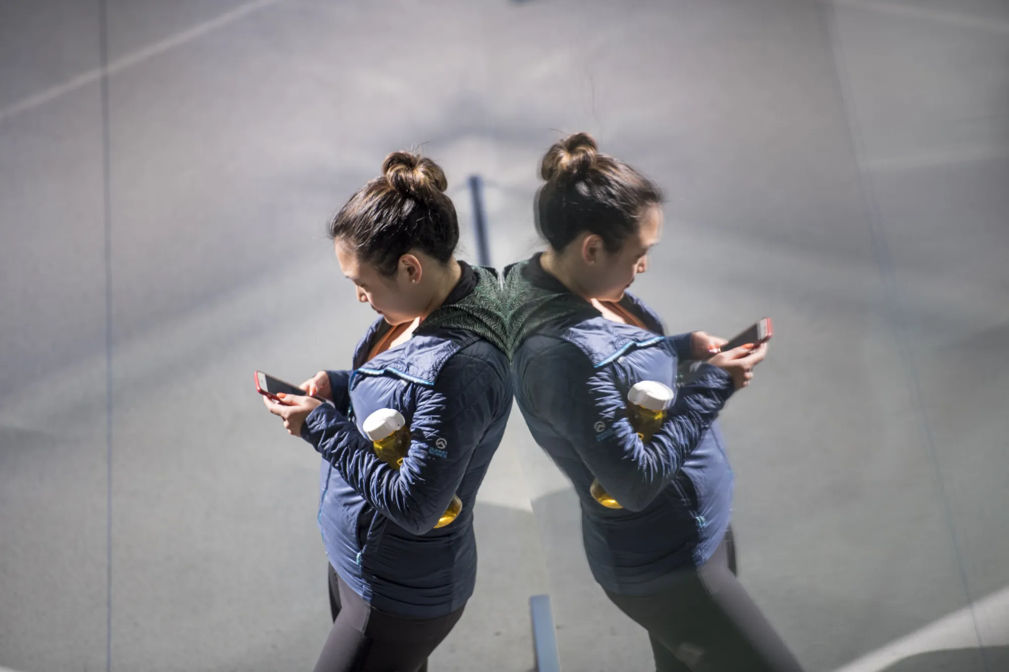 Time to stop when you start seeing double.
