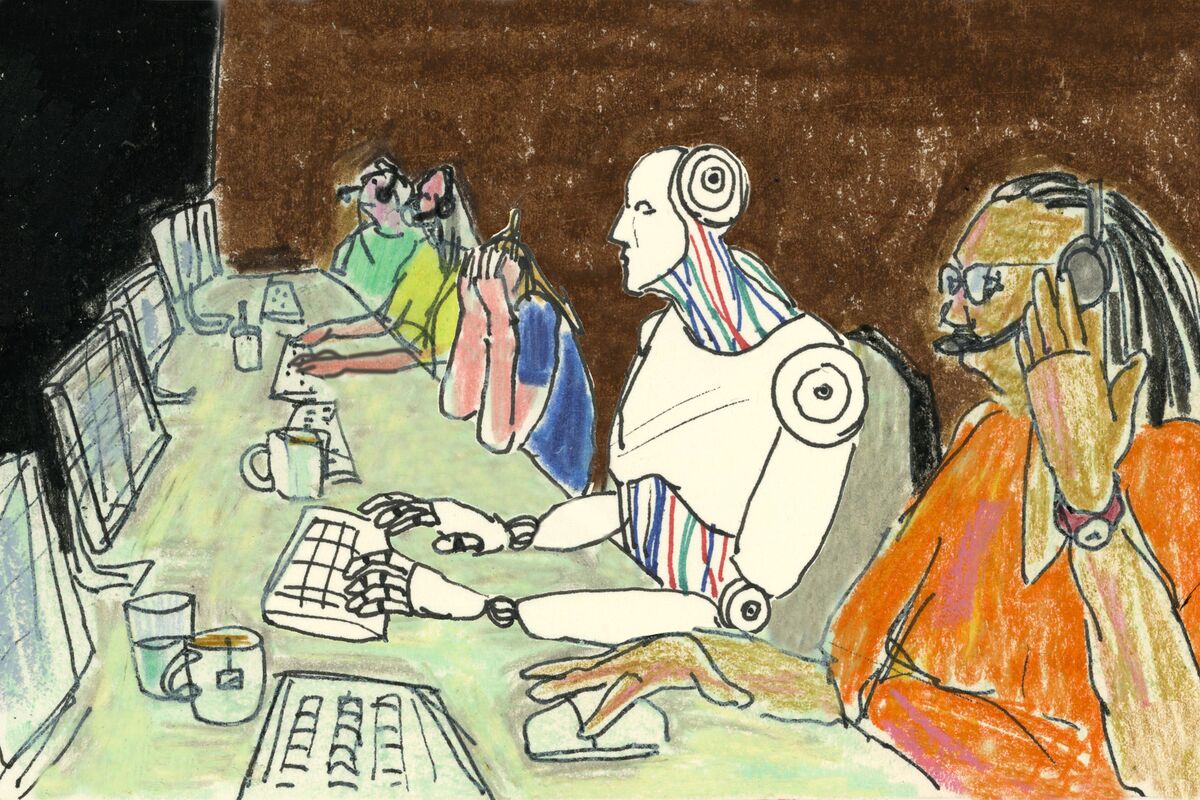 Call Center Workers Are Tired of Being Mistaken for AI