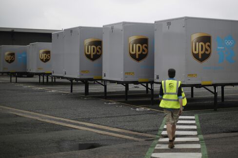 UPS Hurt by Slowdown in Manufacturing in Asia, Brutto Says