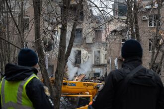 Consequences Of Russian Missile Attack On Kryvyi Rih