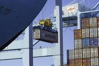 Operations At Port Of Los Angeles As Shipments Fall
