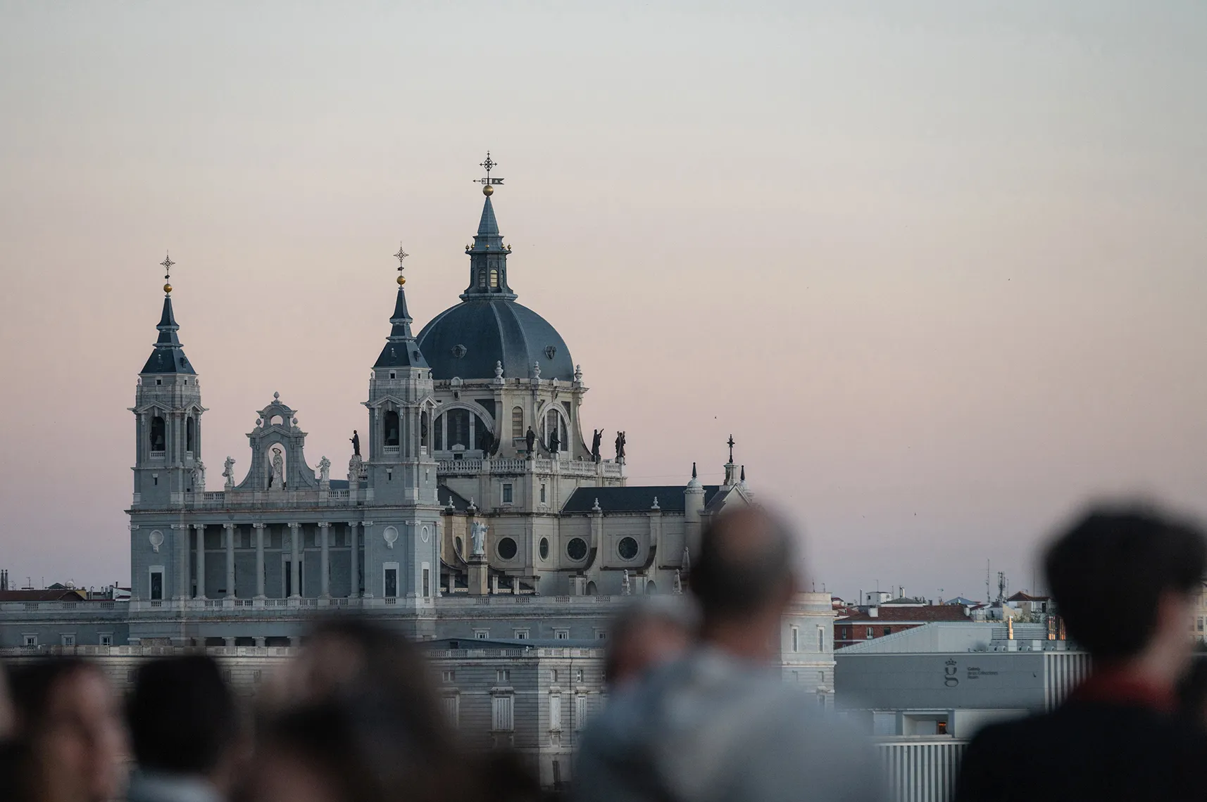The Royal Palace in Madrid, Spain.