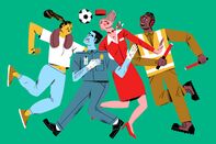 relates to Why Foursquare Co-Founder Dennis Crowley Always Packs A Soccer Ball