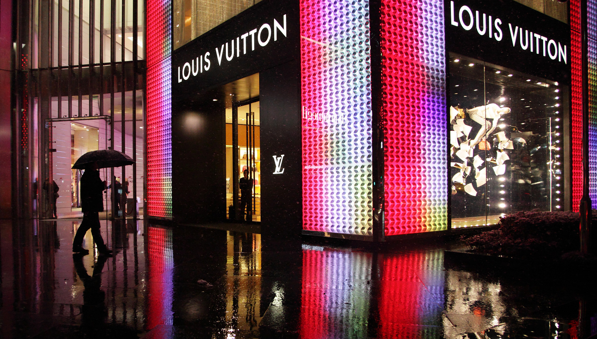 The Louis Vuitton store in the capital is about to get bigger