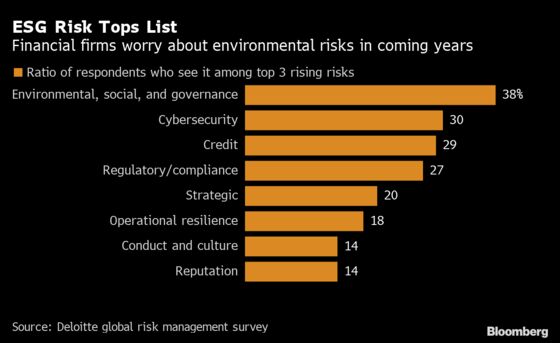 ESG Risks Top the List of Near-Term Concerns for Bank Executives