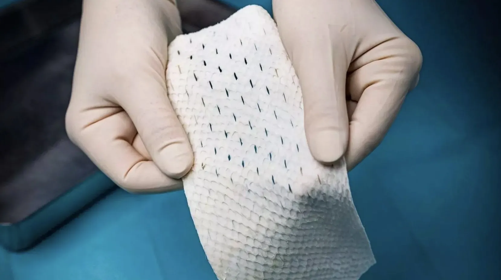 SurgiBind implantable reinforcement fish-skin