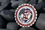 President Trump And North Korean Leader Kim Challenge Coin As Trump Cancels Summit