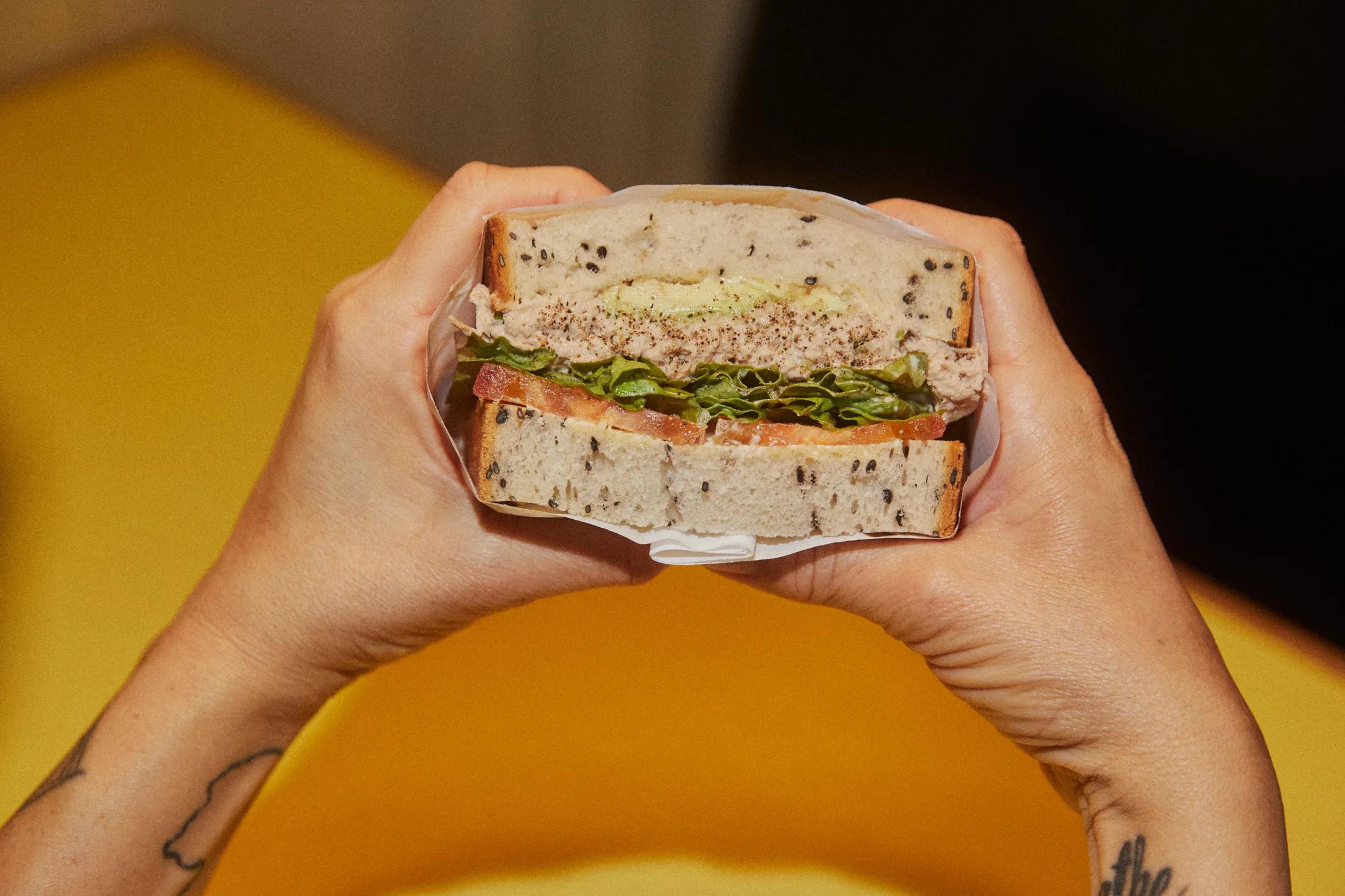 The tuna mayo&nbsp;from Secret Sandwich Shop is a triumph&nbsp;of layering, and ratios of filling.