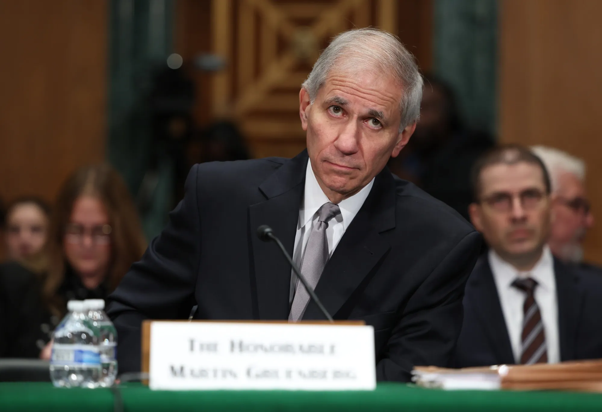 Martin Gruenberg, Chair of the Federal Deposit Insurance Corporation testified&nbsp;before the Senate last week.