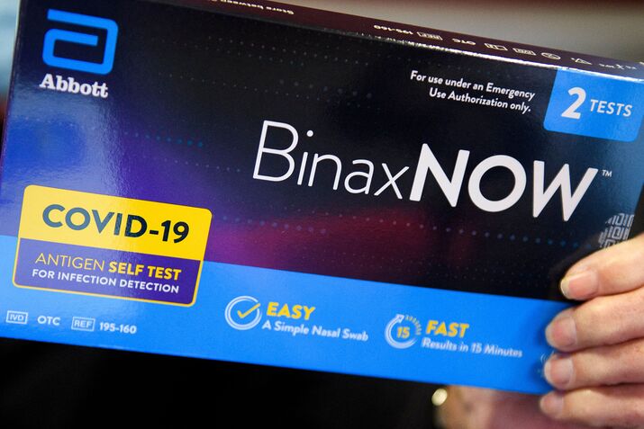 BinaxNOW test GETTY sub