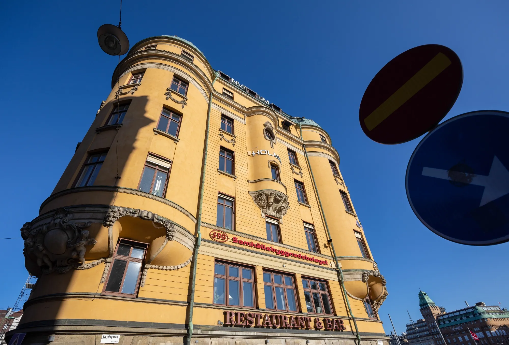 The headquarters of Samhallsbyggnadsbolaget i Norden AB&nbsp;(SBB) in Stockholm.
