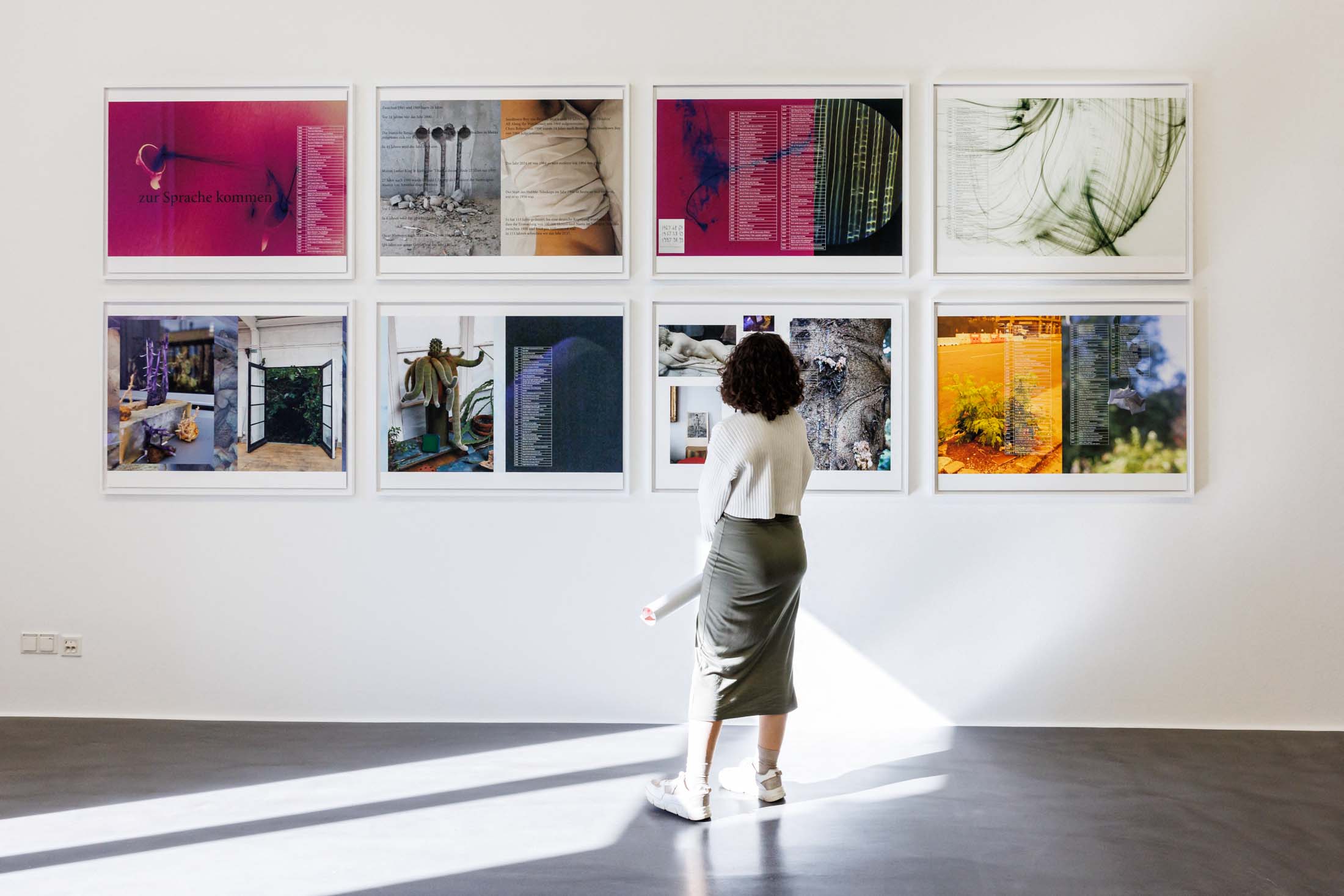 The exhibition 'Space' by German photographer Wolfgang Tillmans at the Albertinum in Dresden, eastern Germany on March 6, 2025. Photographer: Jens Schlueter/Getty Images