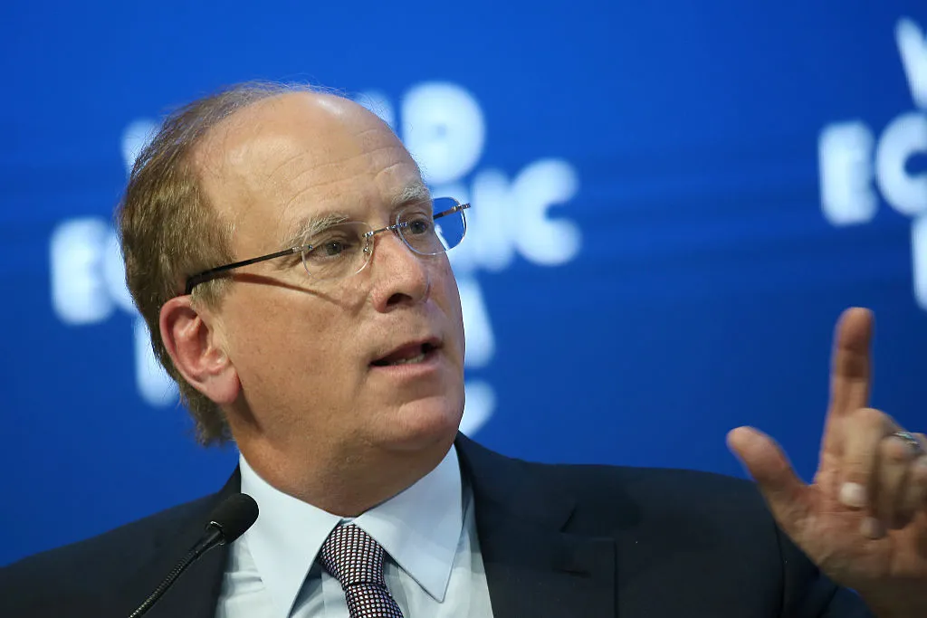 BlackRock CEO Larry Fink.