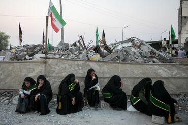 Women Revisit Ruined Al-Shajara School Months After Devastating US Missile Strike