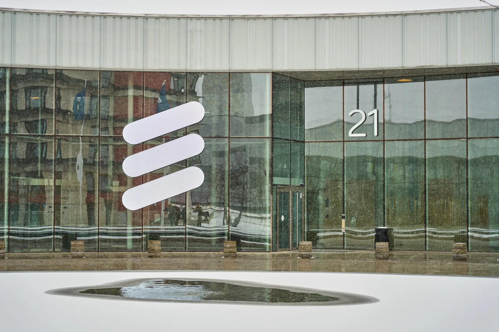 The Ericsson headquarters in Stockholm.