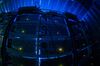 EDITORS NOTE: IMAGE WAS CREATED USING A FISH-EYE LENS. Lights illuminate ethernet cables on mining rigs operating inside a shipping container converted into a mobile cryptocurrency mining farm, operated by BitCluster, at Rodniki Industrial Park in Rodniki, Russia, on Tuesday, Feb. 6, 2018. Cryptocurrencies have been pummeled by a wave of bad news, including the threat of more regulation from governments including the U.S., China, South Korea and India.