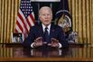 President Biden Delivers Remarks From The Oval Office On Administration's Response To Foreign Conflicts