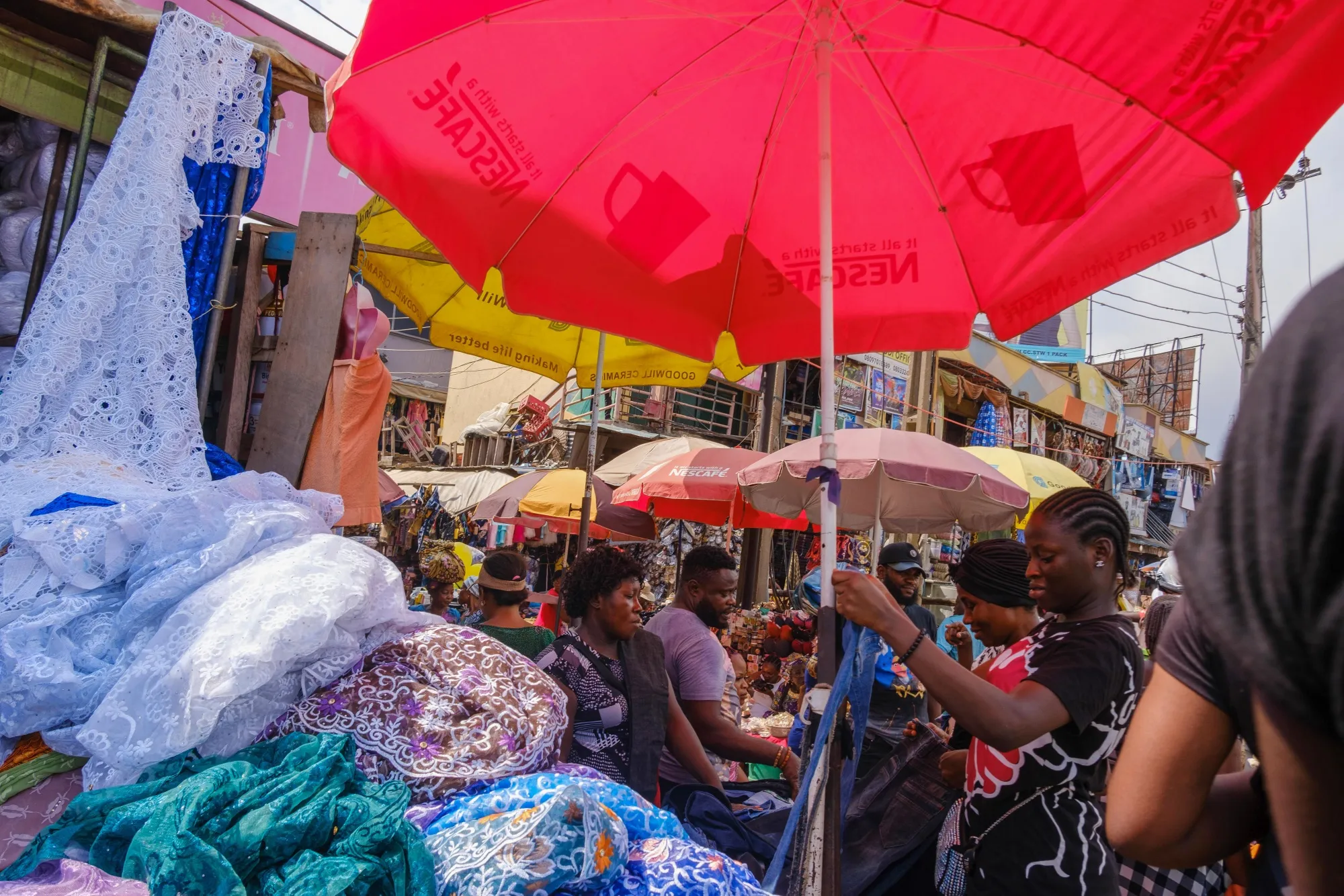 Nigeria’s consumer prices rose 15.7% in April.