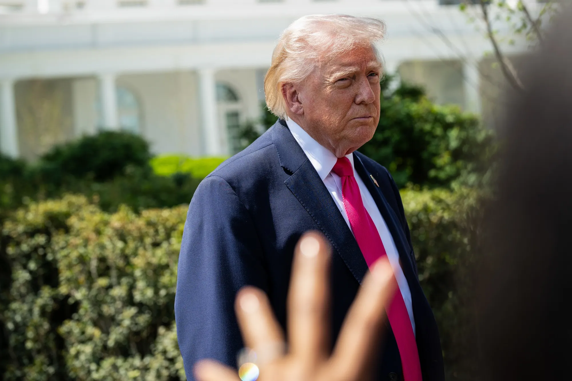 トランプ米大統領（4月16日）