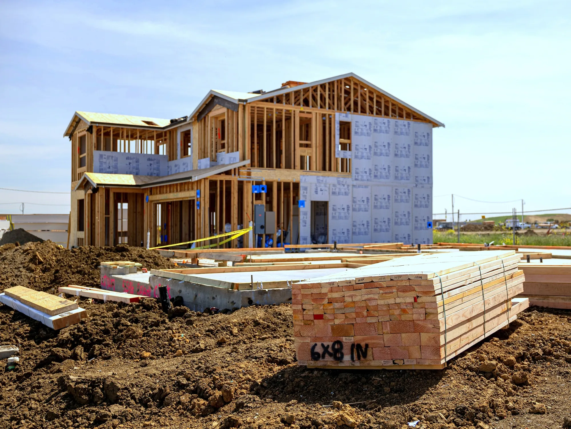 Lumber is cheaper, but not much else.