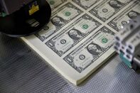 Treasury Secretary Mnuchin Views Production Of Currency Bearing His Signature