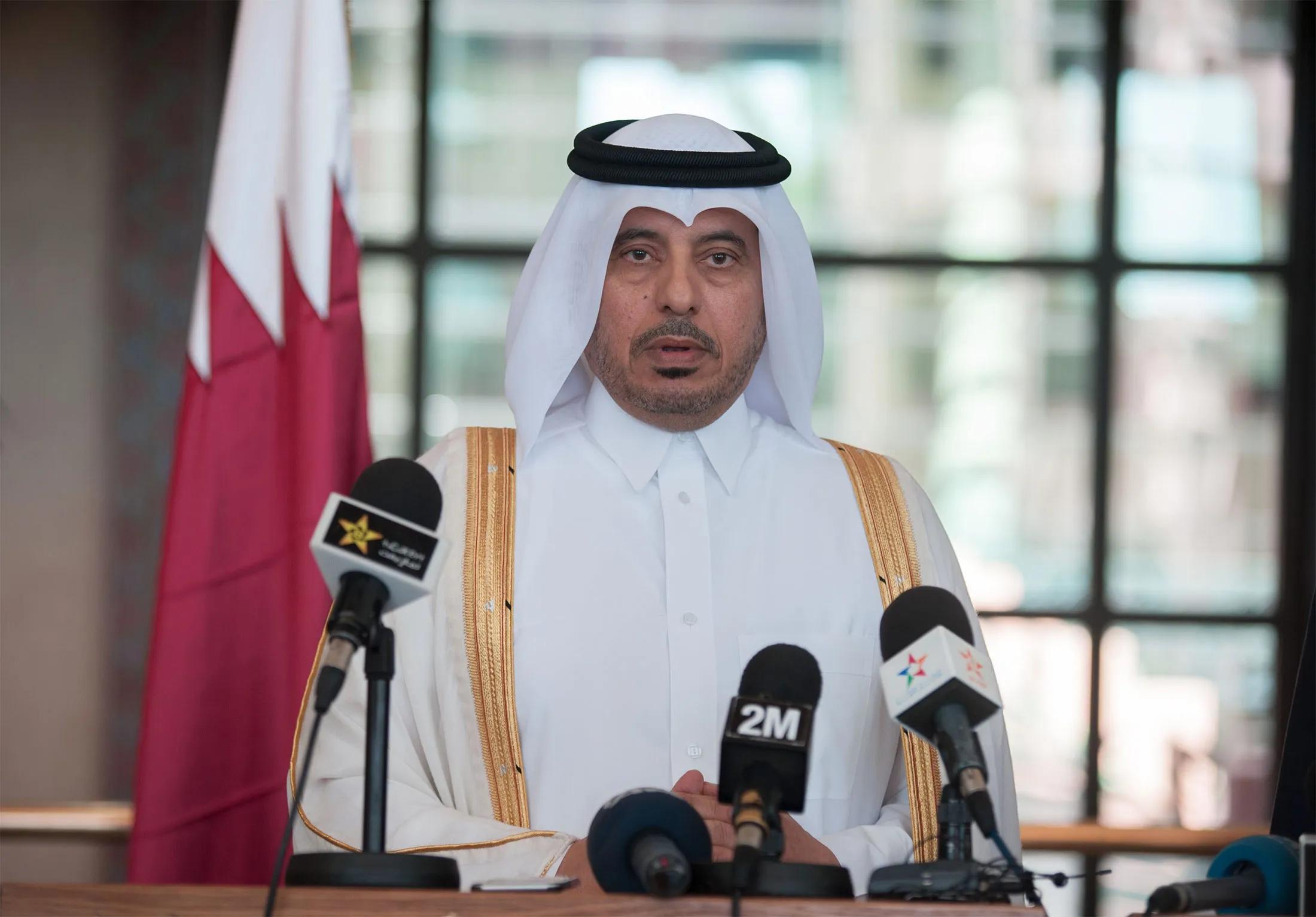 Qatar’s Prime Minister&nbsp;Sheikh Abdullah Bin Nasser Al Thani&nbsp;